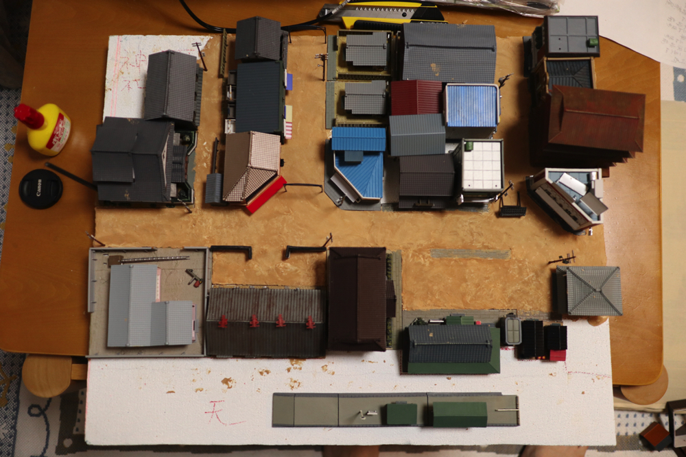 昭和レトロジオラマ】第一弾制作過程│一人旅研究会