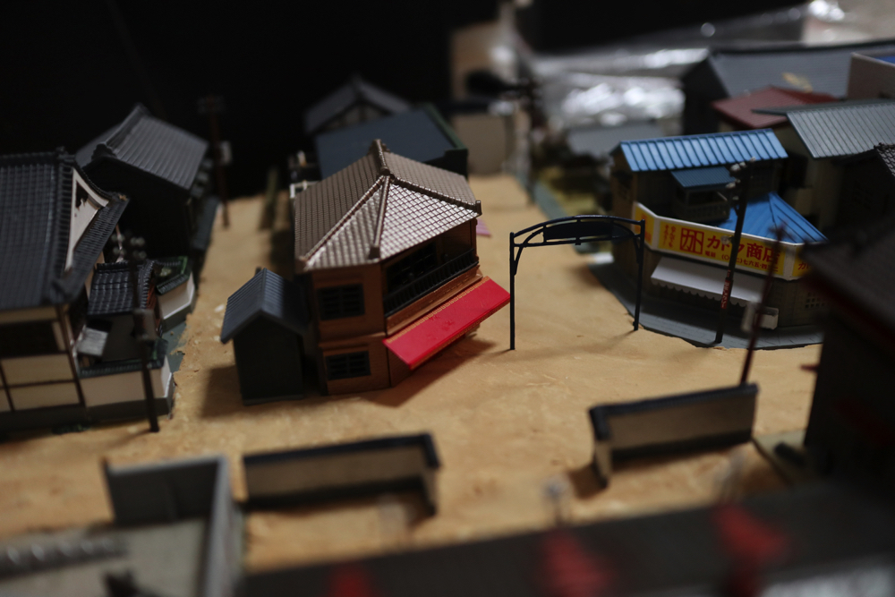 昭和レトロジオラマ】第一弾制作過程│一人旅研究会
