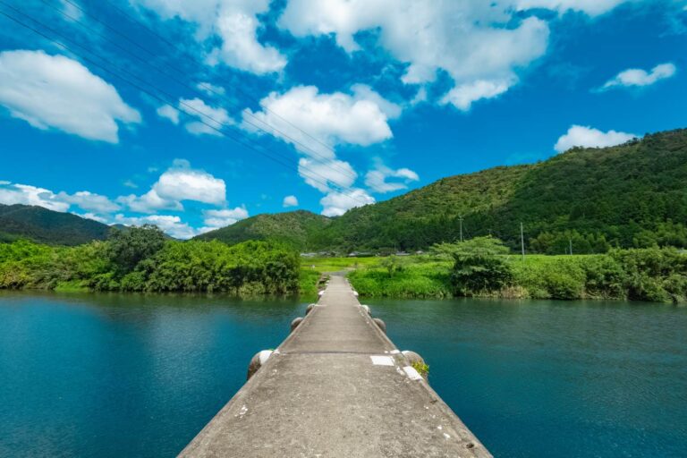 高知】四万十ブルー楽しめる一斗俵沈下橋を散策！│一人旅研究会