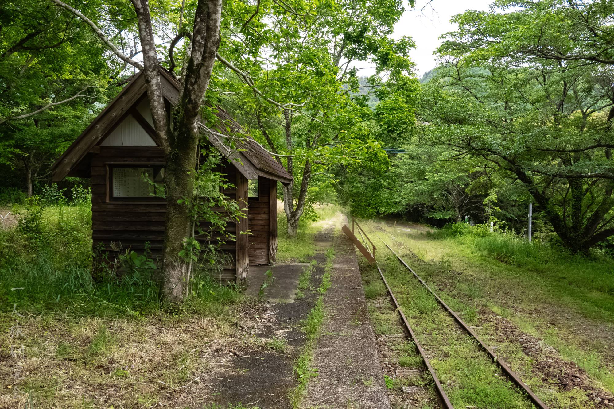 深 角 駅 跡